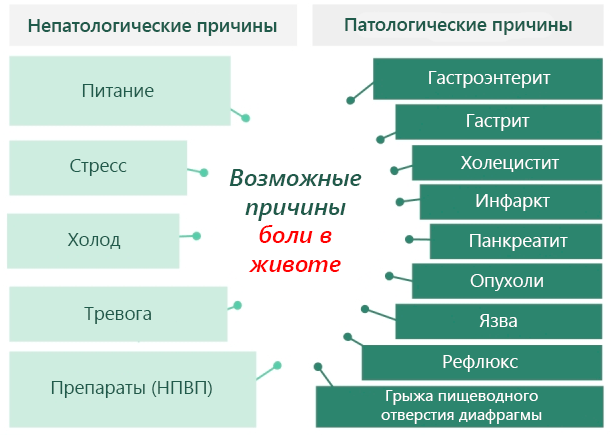 Чому болить шлунок, нудить і слабкість? Як усунути біль в животі?